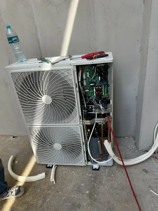 Klima servis ve bakım çalışması
